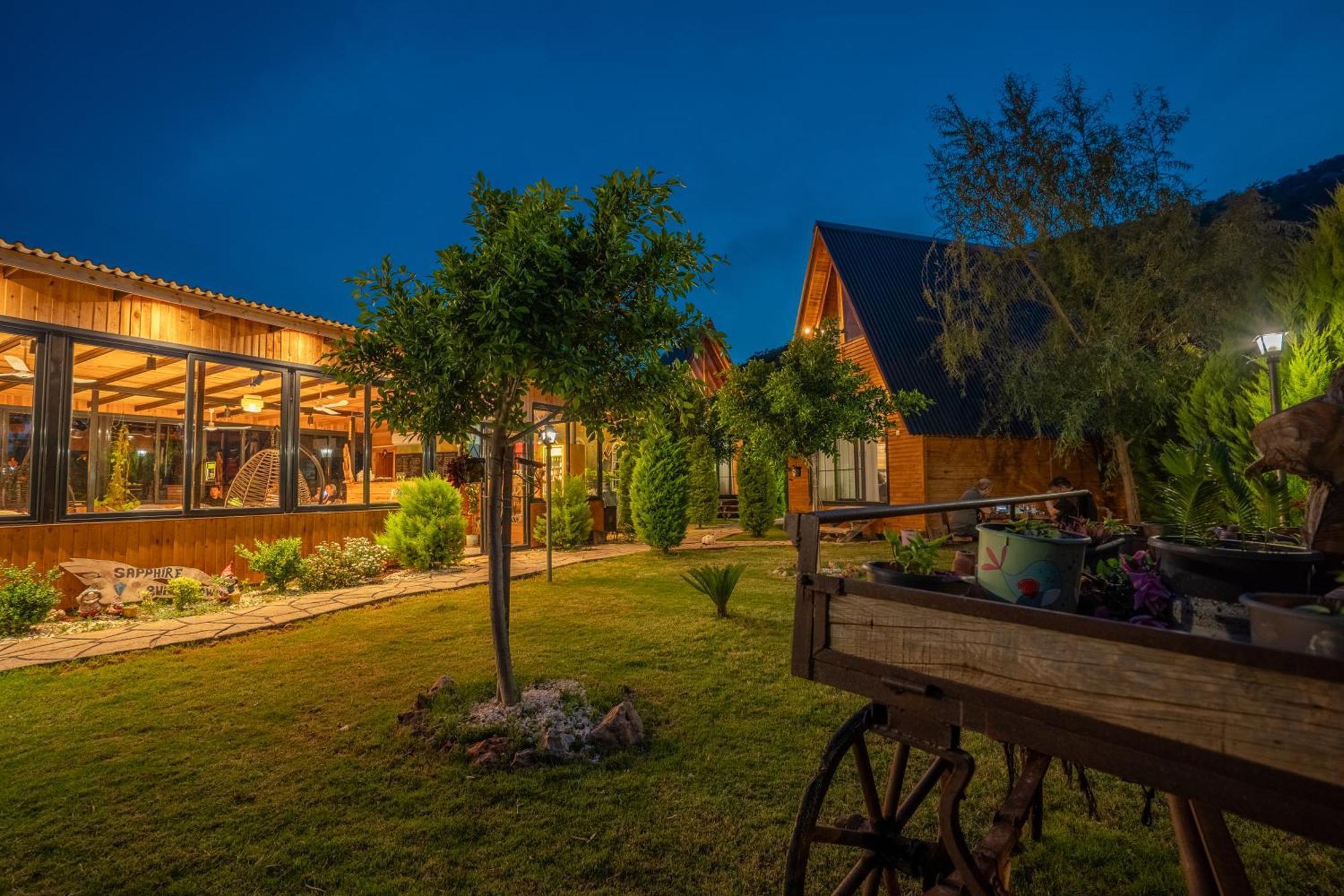 Karaöz Sapphire Bungalows Kumluca Bagian luar foto