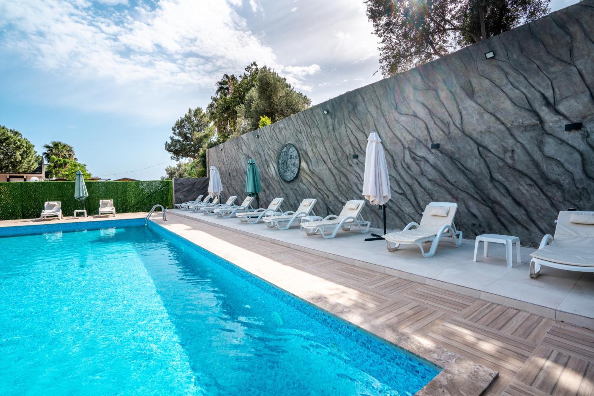 Karaöz Sapphire Bungalows Kumluca Bagian luar foto